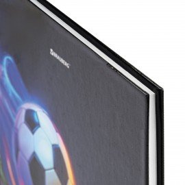 Дневник 1-4 класс 48 л., твердый, BRAUBERG, глянцевая ламинация, с подсказом, Футбол, 107155