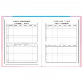 Дневник 1-4 класс 48 л., твердый, BRAUBERG, выборочный лак, с подсказом, "Котик", 107161