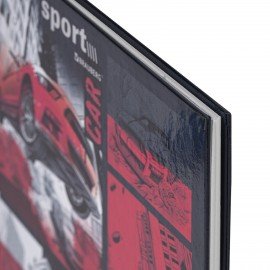 Дневник 1-11 класс 40 л., твердый, BRAUBERG, глянцевая ламинация, Авто, 107170