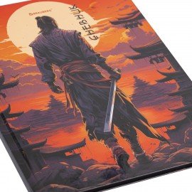 Дневник 1-11 класс 40 л., твердый, BRAUBERG, глянцевая ламинация, "Самурай", 107175