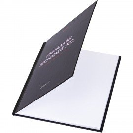 Дневник 5-11 класс 48л, твердый, BRAUBERG, глянцевая ламинация, с подсказом, Black, 107182