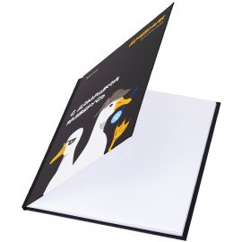 Дневник 5-11 класс 48 л., твердый, BRAUBERG, матовая ламинация, с подсказом, Гуси, 107183