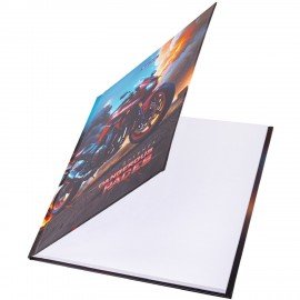 Дневник 5-11 класс 48 л., твердый, BRAUBERG, глянцевая ламинация, с подсказом, Байк, 107186