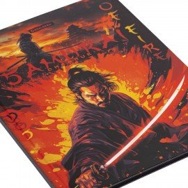 Дневник 5-11 класс 48 л., твердый, BRAUBERG, глянцевая ламинация, с подсказом, Самурай, 107191