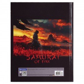 Дневник 5-11 класс 48 л., твердый, BRAUBERG, глянцевая ламинация, с подсказом, Самурай, 107191