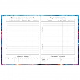 Дневник 5-11 класс 48 л., твердый, BRAUBERG, глянцевая ламинация, с подсказом, Авто, 107192