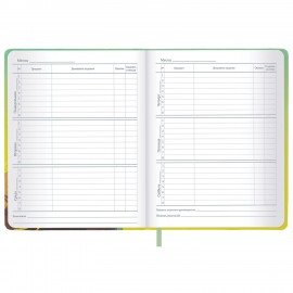 Дневник 1-11 класс 48л, кожзам (твердая), печать, глиттер, ЮНЛАНДИЯ, Котик, 107217