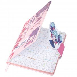 Дневник 1-11 класс 48л, кожзам (твердая), застежка, FUNSTER, Аниме Девочка, 107228