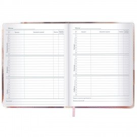 Дневник 1-11 класс 48л, кожзам (твердая), застежка, FUNSTER, Котик с рыбкой, 107229