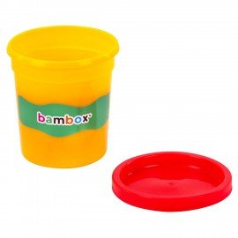 Тесто пластилин для лепки BAMBOX (БАМБОКС), НАБОР "Магазин сладостей" с формочками и посудой, 107253