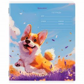 Тетрадь 12 л. BRAUBERG клетка, обложка картон, МИКС-1, 107268