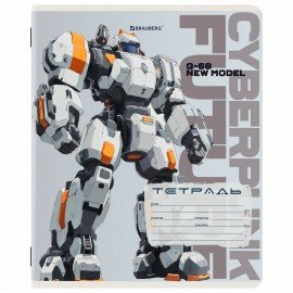 Тетрадь 12 л. BRAUBERG клетка, обложка картон, МИКС-3, 107270