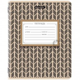 Тетрадь 12 л. BRAUBERG линия, обложка картон, TEXTURE, 107279