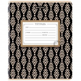 Тетрадь 12 л. BRAUBERG линия, обложка картон, TEXTURE, 107279