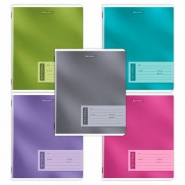Тетрадь 18 л. BRAUBERG линия, обложка картон, ONE COLOUR, 107301