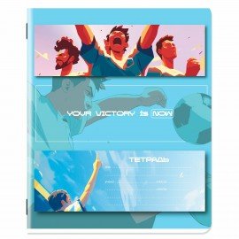 Тетрадь 18 л. ЮНЛАНДИЯ линия, обложка картон, STREET STYLE, 107303