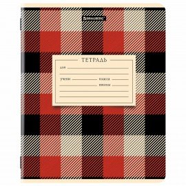 Тетрадь 24 л. BRAUBERG клетка, обложка картон, CLASSIC TEXTURE, 107306