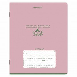 Тетради ДЭК 18 л. КОМПЛЕКТ 10 шт. BRAUBERG, линия, обложка картон, "PHRASES", 107339