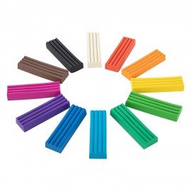 Пластилин классический "МИЛЫЕ КОТЫ", 12 цветов, 240 г, СТЕК, ВЫСШЕЕ КАЧЕСТВО, BRAUBERG, 107353