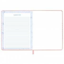 Дневник для музыкальной школы 48л, обложка кожзам твердая, фольга, BRAUBERG, розовый, НОТКИ, 107368