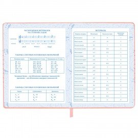 Дневник для музыкальной школы 48л, обложка кожзам твердая, фольга, BRAUBERG, розовый, НОТКИ, 107368