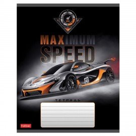 Тетрадь 24л. HATBER клетка, обложка картон, Для мальчиков (микс в спайке), 063148, 24Т5В1