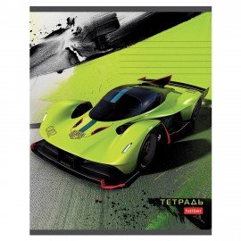 Тетрадь 24л. HATBER клетка, обложка картон, Для мальчиков (микс в спайке), 063148, 24Т5В1