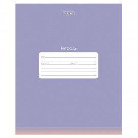 Тетрадь обложка пластик, 18л. клетка, HATBER, PROстиль Универсальная (микс в спайке), 090449, 18Т5В1пл