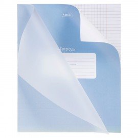Тетрадь обложка пластик, 18л. клетка, HATBER, PROстиль Универсальная (микс в спайке), 090449, 18Т5В1пл