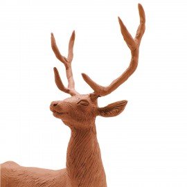 Пластилин скульптурный ТВЕРДЫЙ ТЕРРАКОТОВЫЙ "Секреты художника", 0,5 кг, BRAUBERG ART, 107483