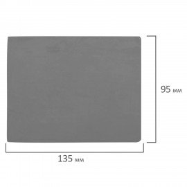 Пластилин скульптурный МЯГКИЙ СЕРЫЙ "Секреты художника", 0,5 кг, BRAUBERG ART, 107494