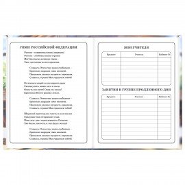 Дневник 1-4 класс 48л, твердый, ЮНЛАНДИЯ, глянцевая ламинация, с подсказом, МИКС УНИВЕРСАЛЬНЫЙ, 107580