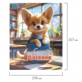 Дневник 1-4 класс 48л, твердый, ЮНЛАНДИЯ, глянцевая ламинация, с подсказом, МИКС УНИВЕРСАЛЬНЫЙ, 107580