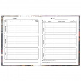 Дневник 1-4 класс 48л, твердый, ЮНЛАНДИЯ, глянцевая ламинация, с подсказом, Авто, 107584