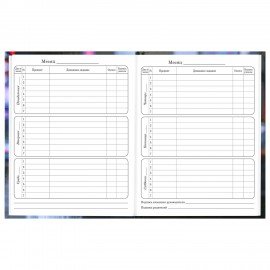 Дневник 1-4 класс 48л, твердый, BRAUBERG, глянцевая ламинация, с подсказом, Милая крольчиха, 107591