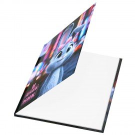 Дневник 1-4 класс 48л, твердый, BRAUBERG, глянцевая ламинация, с подсказом, Милая крольчиха, 107591