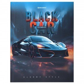 Дневник 1-4 класс 48л, твердый, BRAUBERG, выборочный лак, с подсказом, Авто мечты, 107593