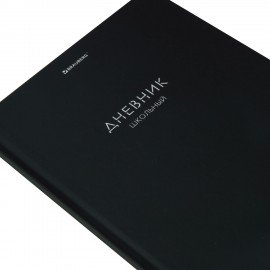 Дневник 1-11 класс 40л, твердый, BRAUBERG, матовая ламинация, Minimal, 107604