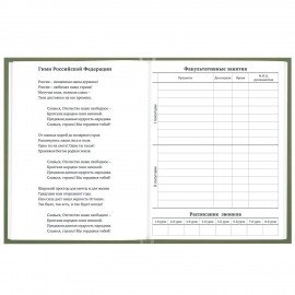 Дневник 1-11 класс 40л, твердый, BRAUBERG, глянцевая ламинация, Однотонный, 107607