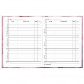 Дневник 5-11 класс 48л, твердый, BRAUBERG, матовая ламинация, с подсказом, Пушистые Сердечки, 107611