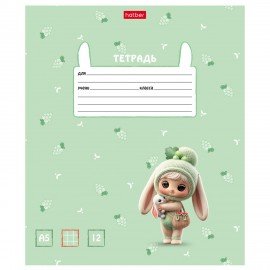 Тетрадь 12л. HATBER клетка, рельефный картон, Berri-Фрутоняшки (микс в спайке), 09486, 12Т5тВ1