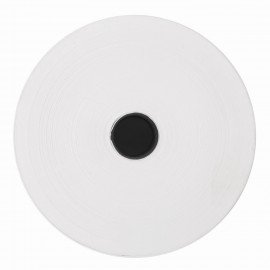 Чековая лента ТЕРМОБУМАГА 80 мм (диаметр 150 мм, длина 244 м, втулка 26 мм) слой наружу, BRAUBERG, 110560