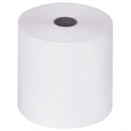Чековая лента ТЕРМОБУМАГА 80 мм (диаметр 80 мм, длина 80 м, втулка 18 мм) КОМПЛЕКТ 6 шт., BRAUBERG, 110896