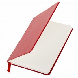 Блокнот МАЛЫЙ (100x150 мм) А6, BRAUBERG "Metropolis Special", под кожу, 80 л., клетка, красный, 111581