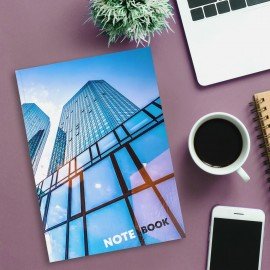 Блокнот БОЛЬШОЙ ФОРМАТ (215х295 мм) А4, 80 л., твердый, клетка, STAFF, "City", 111596