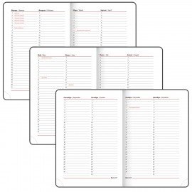 Ежедневник недатированный А5 138x213 мм BRAUBERG "Profile" балакрон, 136 л., светло-розовый, 111661