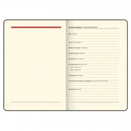 Ежедневник недатированный А5 (138х213 мм) BRAUBERG "Stylish", кожзам, гибкий, 160 л., оранжевый, 111864