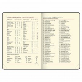 Ежедневник недатированный А5 (138х213 мм), BRAUBERG VISTA, под кожу, твердый, 136 л., "Outline", 111995