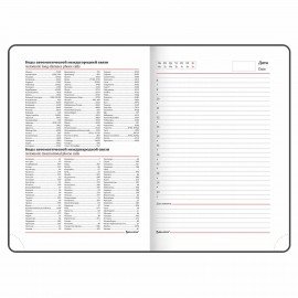 Ежедневник недатированный А5 (138х213 мм), BRAUBERG VISTA, под кожу, гибкий, 136 л., "Poetry", 112001