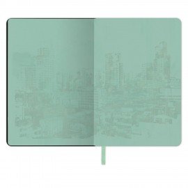 Блокнот А5 (143x210 мм), BRAUBERG VISTA "District", под кожу, гибкий, 80 л., 112087